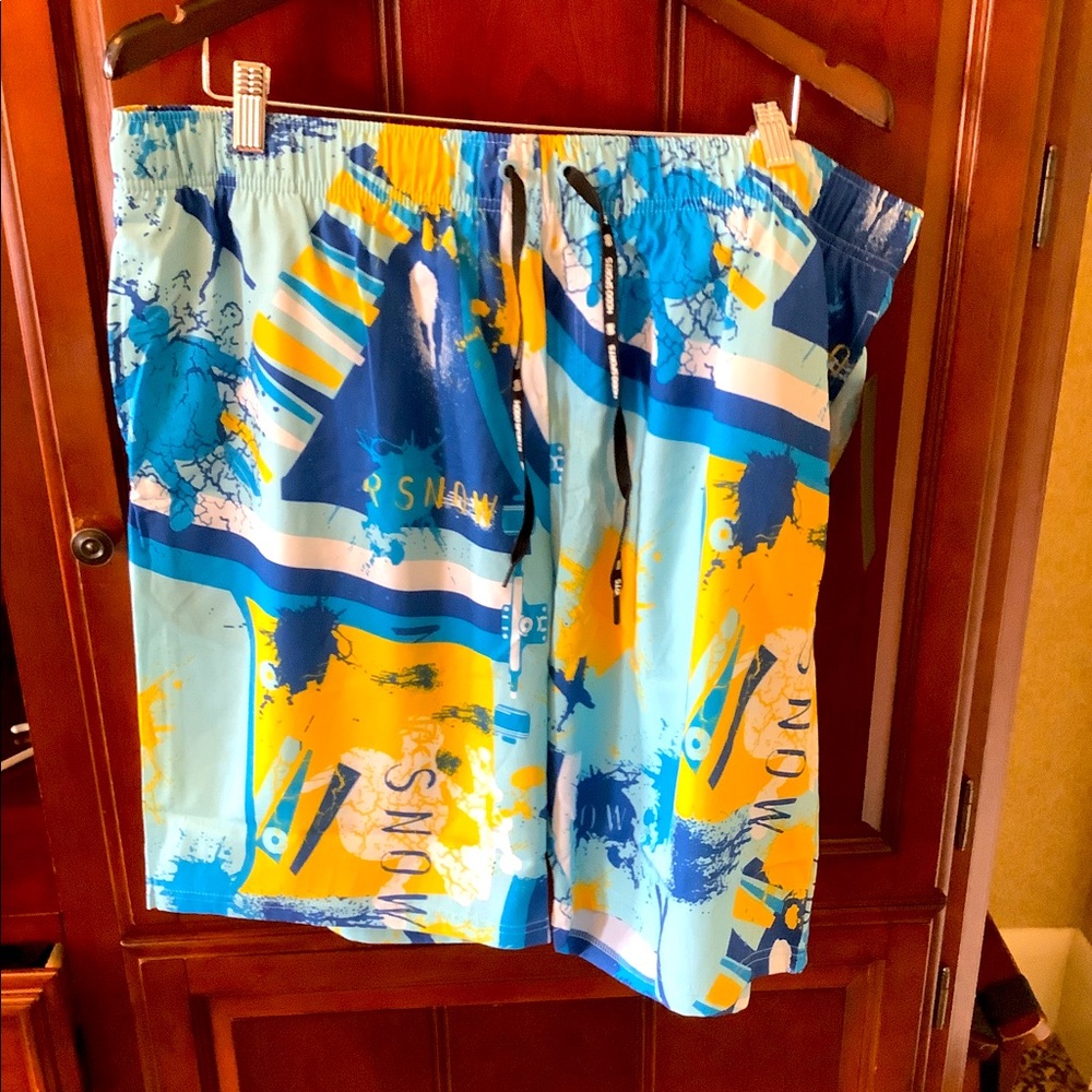 Hodo Sports - Mens Swim Trunks - Mesh Lined With Pockets